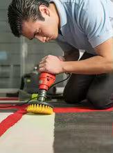 5/6/7/9 Pcs Cleaning Brush Attachment Set Power Scrubber Brush with 1/4“ Extend Long Drill Scrub Brush for Cleaning Shower