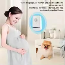 Ultrasonic Pest Repellent Plug-In - Effective Indoor Insect Control For Mosquitoes, Mice, Spiders, Ants, Cockroaches - Child-Saf