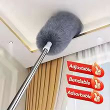 Adjustable Length Dust Brush Microfiber Duster Wand for Car Home Kitchen Outdoor Static Proof Long Handle Durable Cleaning Tool