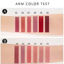 HANDAIYAN 1/6 PCS Lipstick Set Make-up for Women Non Stick Cup Waterproof Long Lasting Cosmetics Korean Makeup Matte Lipstick