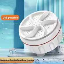 Mini Washing Machine USB Two-way Rotating Turbine Portable Washing Machine For Sock Underwear For Travel Home Business Trip New