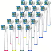 4/12/16/20 Pcs Replacement Toothbrush Heads Compatible with Oral-B Braun Professional Electric Toothbrush Heads Brush Heads